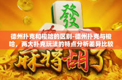德州扑克和梭哈的区别-德州扑克与梭哈，两大扑克玩法的特点分析差异比较-德州扑克和梭哈的区别