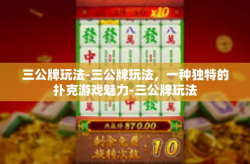 三公牌玩法-三公牌玩法，一种独特的扑克游戏魅力-三公牌玩法