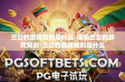 三公的游戏规则是什么-揭示三公的游戏规则-三公的游戏规则是什么