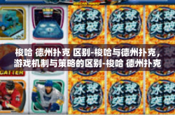 梭哈 德州扑克 区别-梭哈与德州扑克，游戏机制与策略的区别-梭哈 德州扑克 区别
