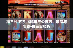 推三公技巧-揭秘推三公技巧，策略与实践-推三公技巧