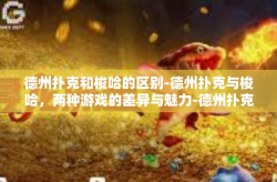 德州扑克和梭哈的区别-德州扑克与梭哈，两种游戏的差异与魅力-德州扑克和梭哈的区别