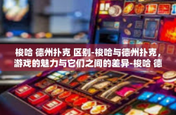 梭哈 德州扑克 区别-梭哈与德州扑克，游戏的魅力与它们之间的差异-梭哈 德州扑克 区别