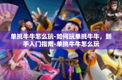 单挑牛牛怎么玩-如何玩单挑牛牛，新手入门指南-单挑牛牛怎么玩