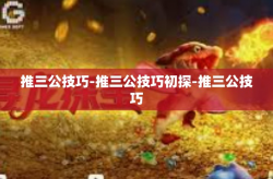 推三公技巧-推三公技巧初探-推三公技巧