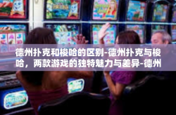 德州扑克和梭哈的区别-德州扑克与梭哈，两款游戏的独特魅力与差异-德州扑克和梭哈的区别