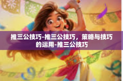 推三公技巧-推三公技巧，策略与技巧的运用-推三公技巧