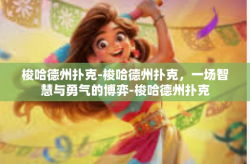 梭哈德州扑克-梭哈德州扑克，一场智慧与勇气的博弈-梭哈德州扑克