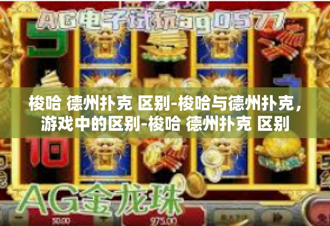 梭哈 德州扑克 区别-梭哈与德州扑克，游戏中的区别-梭哈 德州扑克 区别