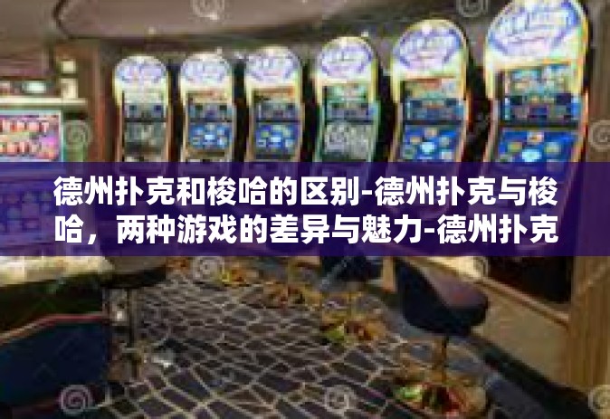 德州扑克和梭哈的区别-德州扑克与梭哈，两种游戏的差异与魅力-德州扑克和梭哈的区别