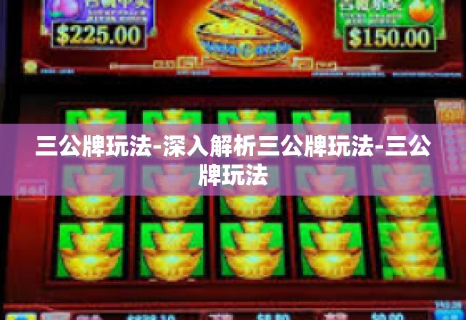 三公牌玩法-深入解析三公牌玩法-三公牌玩法
