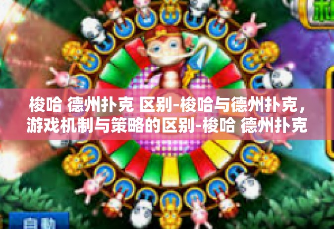 梭哈 德州扑克 区别-梭哈与德州扑克，游戏机制与策略的区别-梭哈 德州扑克 区别